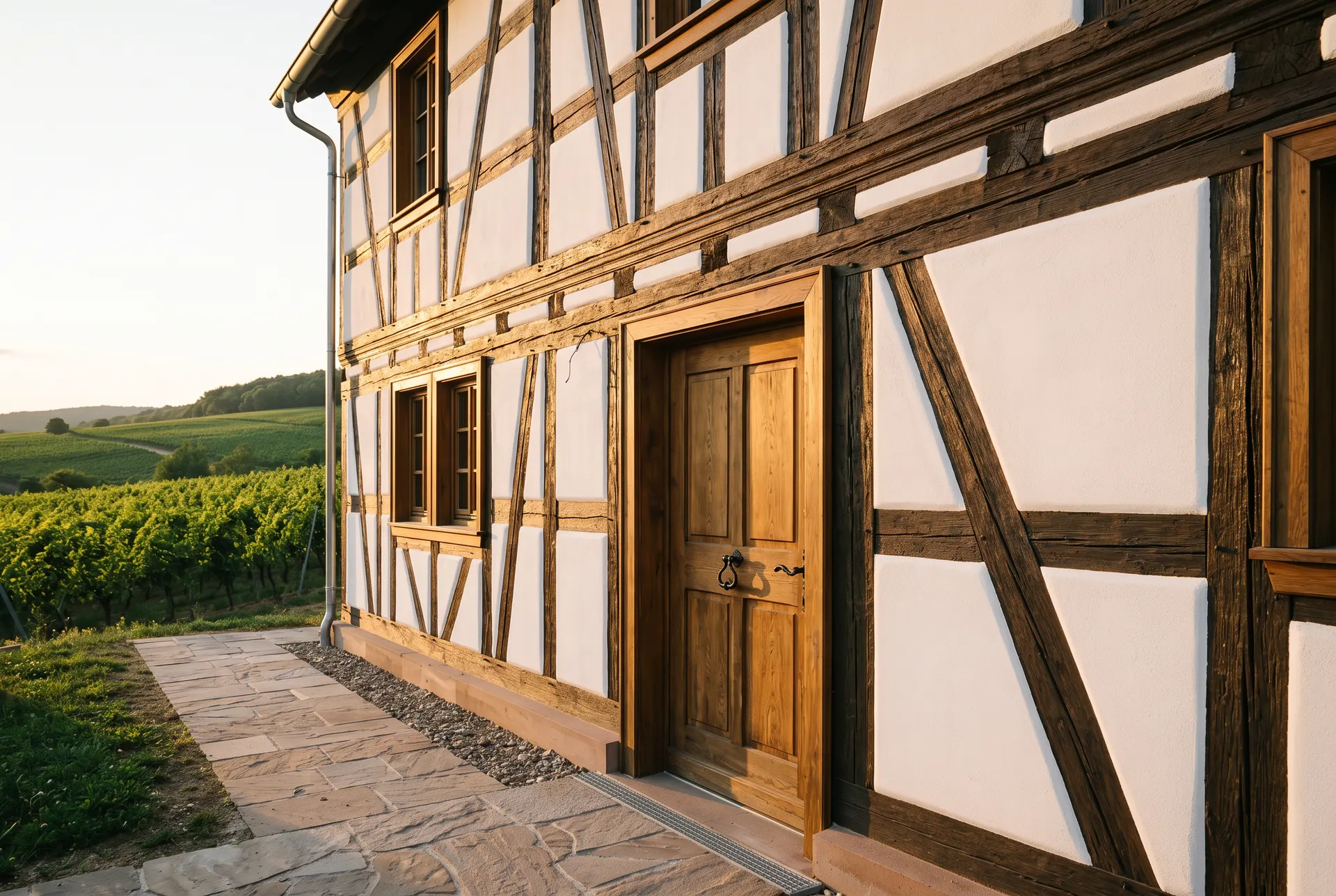 Historisches Fachwerkhaus in der Südpfalz